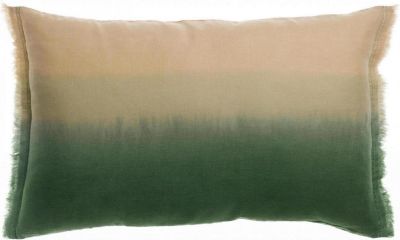 Coussin Zeff Shade en lin coloris Epicea 40x65 - Vivaraise