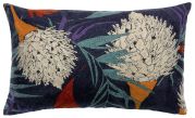 Coussin brodé Niki en coton multicolore 40x65 - Vivaraise