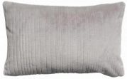 Coussin fausse fourrure Artus en polyester coloris perle 40x65 - Vivaraise