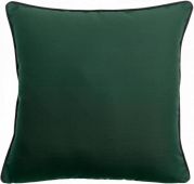 Coussin outdoor Alga en polyester coloris Uni Epicea 45x45 - Vivaraise