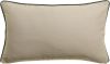 Coussin outdoor Alga en polyester coloris Uni Galet 30x50