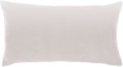 Coussin uni Elise en coton coloris Craie 40x65 - Vivaraise