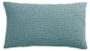 Coussin uni Tana en coton stonewashed coloris Alizée 40x65