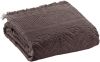 Drap de bain Zoé en coton coloris Ebène