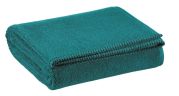 Drap de bain uni Bora en coton coloris Paon 90x150 - Vivaraise