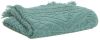 Drap de bain uni Zoé en coton coloris Vert de gris 100x180