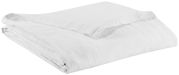 Drap de lit Zéphyr en lin Stonewashed coloris Blanc 240x300 - Vivaraise