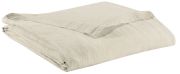 Drap de lit Zéphyr en lin Stonewashed coloris Craie 240x300 - Vivaraise