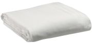 Drap housse Zeff en lin stonewashed uni blanc 140x190 - Vivaraise