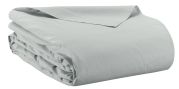 Drap plat Calita en coton coloris perle 240x300 - Vivaraise