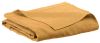 Drap plat uni Zeff en lin stonewashed coloris Ocre 240x300