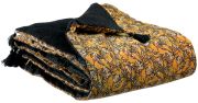 Edredon Anaé en velours de coton bronze 80x180 - Vivaraise