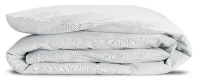 Edredon Calita en coton coloris Blanc 85x200 - Vivaraise