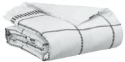 Edredon Zeff Diana coloris blanc 80x180 - Vivaraise