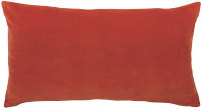 Housse de coussin Elise coton tomette 40x65 - Vivaraise