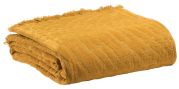 Jeté de lit Inès en coton Bronze 240x260 - Vivaraise