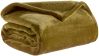 Jeté de lit Michka en polyester coloris Romarin