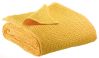 Plaid Maïa en coton stonewashed uni Yuzu 140x200