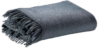 Plaid Rosa laine merinos woolmark tonnerre 140x200 - Vivaraise