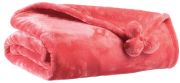 Plaid Tender en polyester Pompons coloris Malabar 130x170 - Vivaraise