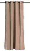 Rideau Fara en coton Sésame 135x280 - Vivaraise
