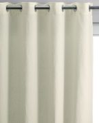 Rideau Zeff lin stonewashed craie 140x280 - Vivaraise