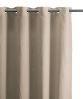 Rideau Zeff lin stonewashed naturel 140x280