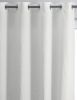 Rideau stonewashed Zeff Blanc 140x280
