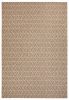 Tapis Adam en polypropylène/jute coloris Lin 160x230