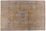 Tapis Amel acrylique/polyester/coton coloris Bronze 155x230 - Vivaraise