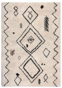 Tapis Amir en polypropylène Neige 200x290 - Vivaraise