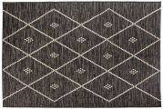 Tapis Asma en polypropylène coloris tonnerre 120x170 - Vivaraise
