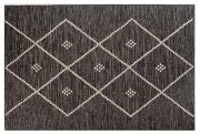 Tapis Asma en polypropylène coloris tonnerre 60x110 - Vivaraise