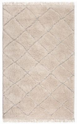 Tapis Berry en polypropylène Neige 160x230 - Vivaraise