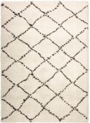 Tapis Casablanca en polypropylène coloris Beige 200x290x3 - Vivaraise
