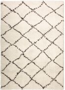 Tapis Casablanca en polypropylène coloris Beige 200x290x3 - Vivaraise