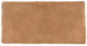 Tapis Eddy en polyester coloris Camel 70x140 - Vivaraise