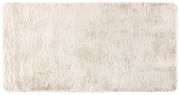 Tapis Eddy en polyester coloris Ivoire 70x140 - Vivaraise