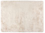 Tapis Eddy en polyester coloris ivoire 120x170 - Vivaraise