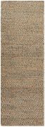Tapis Elliot en jute/coton coloris riviera 60x200 - Vivaraise