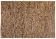 Tapis Elliot jute / coton coloris Carbone 120x170 - Vivaraise