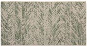 Tapis Evora en polypropylène coloris Agave 60x110 - Vivaraise