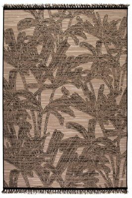 Tapis Fiona en polypropylène Naturel 160x230 - Vivaraise