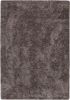 Tapis Miki en polyester coloris Gris 160x230 - Vivaraise