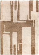 Tapis Nesma en polypropylène coloris Naturel 160x230 - Vivaraise