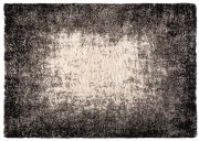 Tapis Ryan en polyester coloris carbone 160x230 - Vivaraise