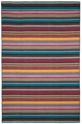 Tapis Samson tissé main en laine/coton coloris Minéral 170x240 - Vivaraise