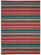 Tapis Samson tissé main en laine/coton coloris multicolore 140x200 - Vivaraise
