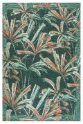 Tapis Silvia en coton/polyester/acrylique Vert de gris 155x230 - Vivaraise