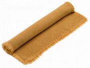 Tapis de bain Elly en coton uni coloris Bronze 54x64 - Vivaraise